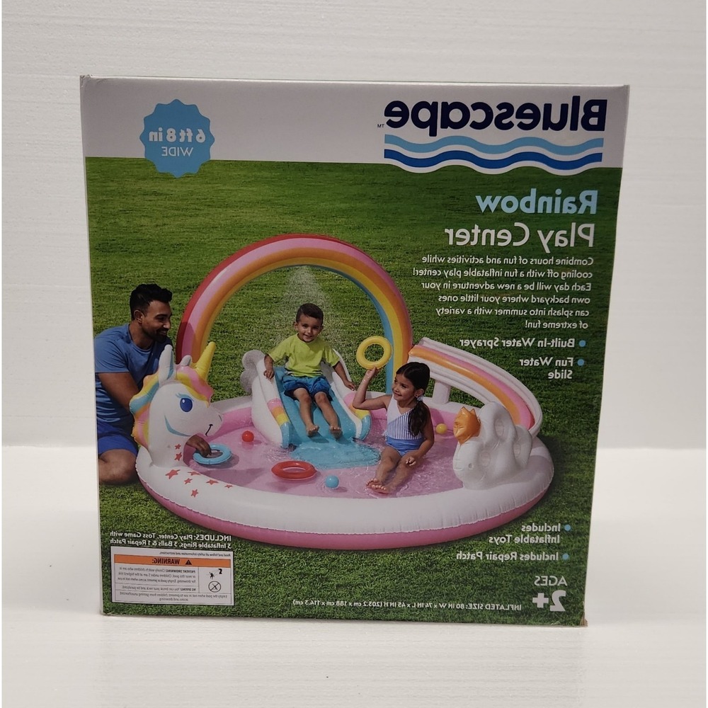 Bluegscape RainbowPlay Center Unflarable Kids Pool age 2+